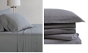 Brooklyn Loom Solid Cotton Percale King Sheet Set